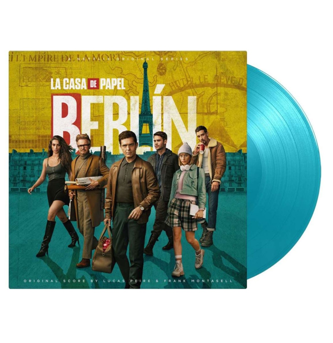 Soundtrack - La Casa De Papel: Berlín (Turquoise Vinyl) 2 LAATSTE STUKS | 13% korting (LP) | Music on Vinyl