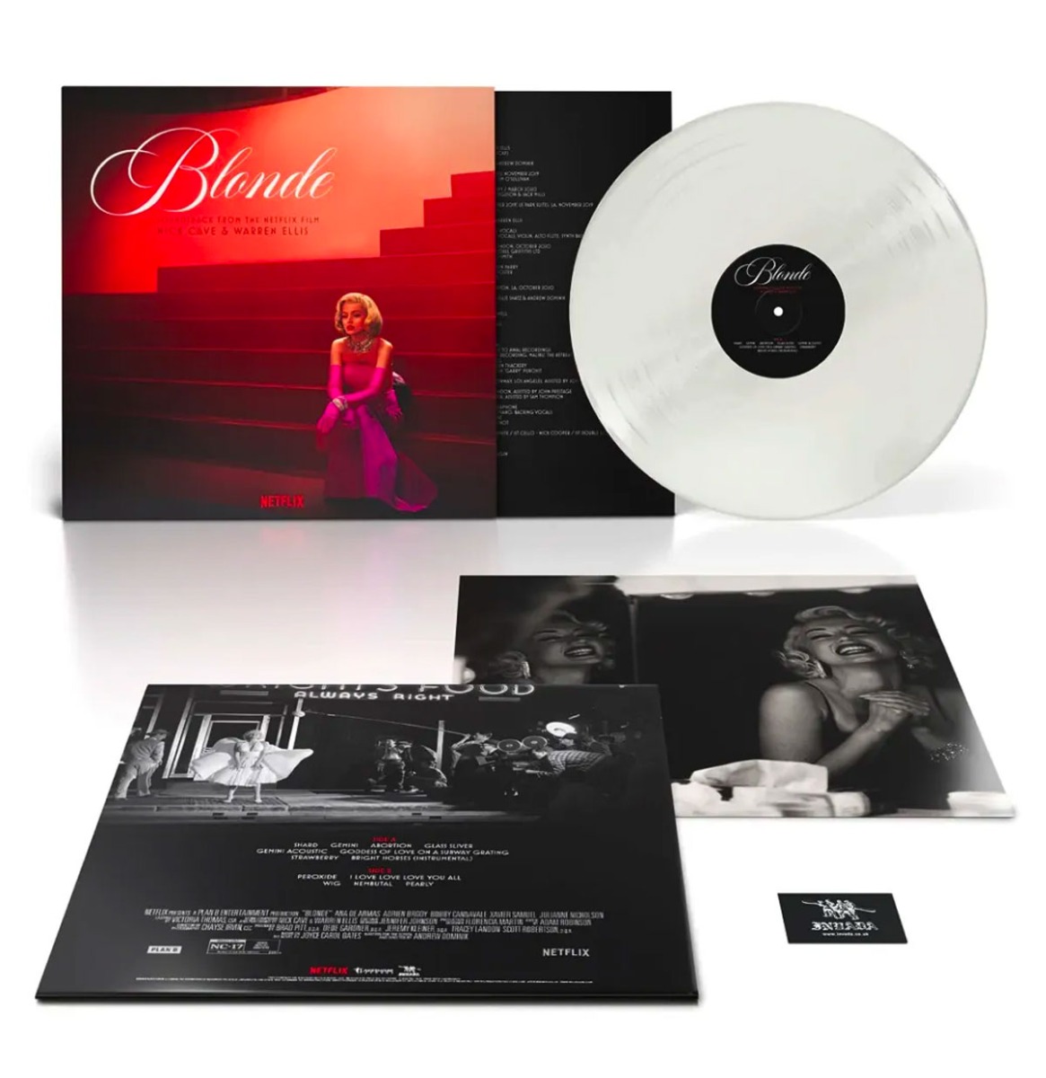 Soundtrack (Nick Cave & Warren Ellis) - Blonde (Wit Vinyl) (LP) | Marilyn Monroe