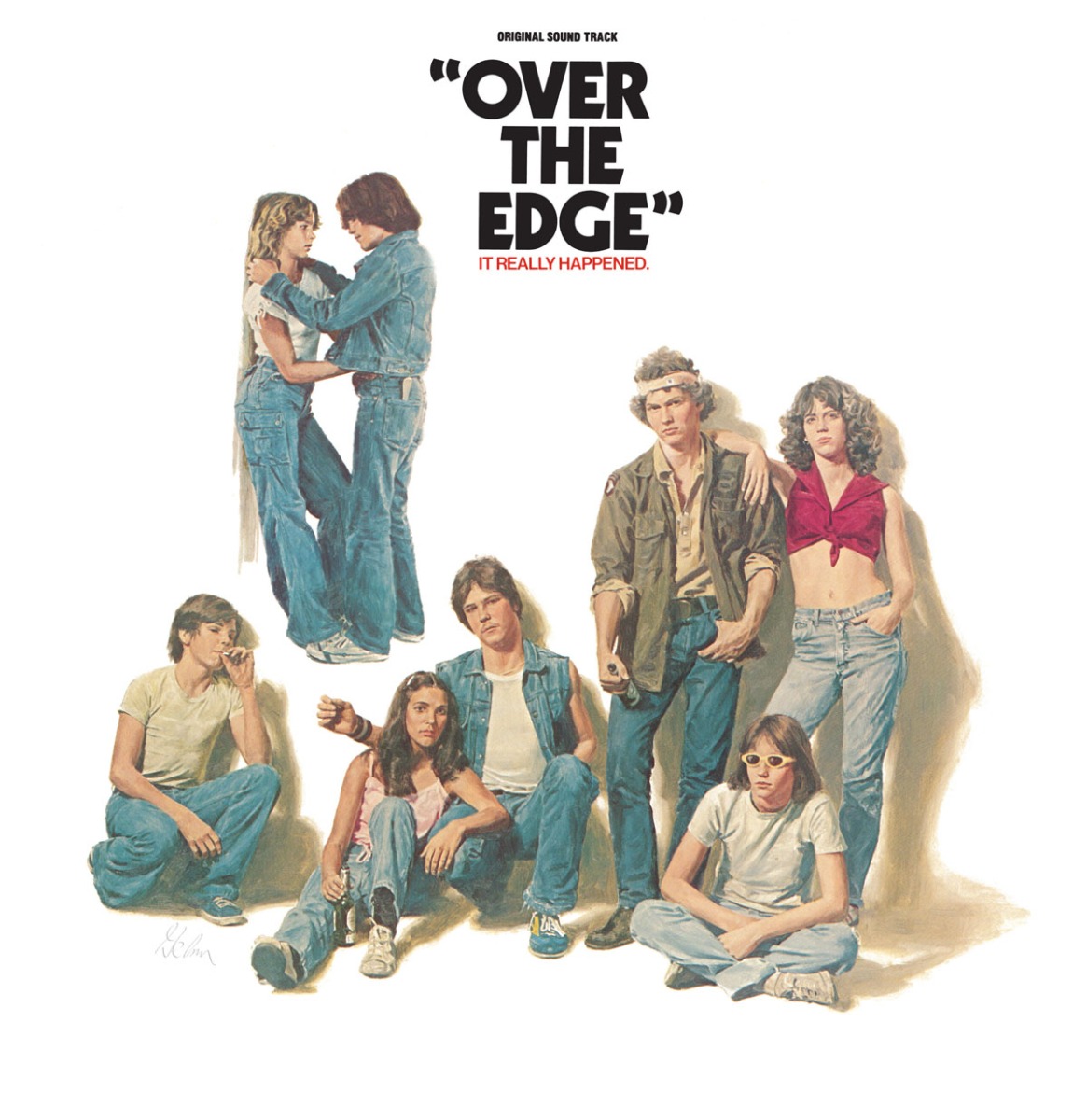 Soundtrack - Over The Edge (Blauw Vinyl) (Record Store Day 2025) (LP) | Fiftiesstore