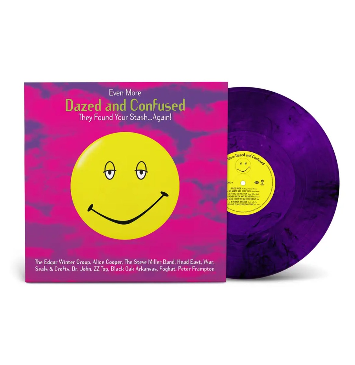 Soundtrack: Various Artists - Even More Dazed And Confused (Paars Vinyl) (Record Store Day 2024) (LP) | Fiftiesstore