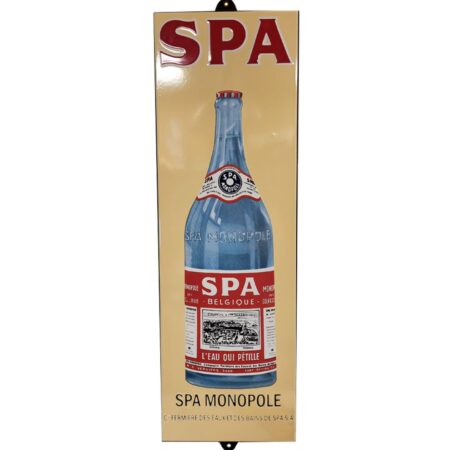 Spa Monopole Emaille Bord - 72 x 24 cm | The Dutch Pickers