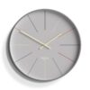 Space Hotel District 12 Wandklok - Bruin | Fiftiesstore