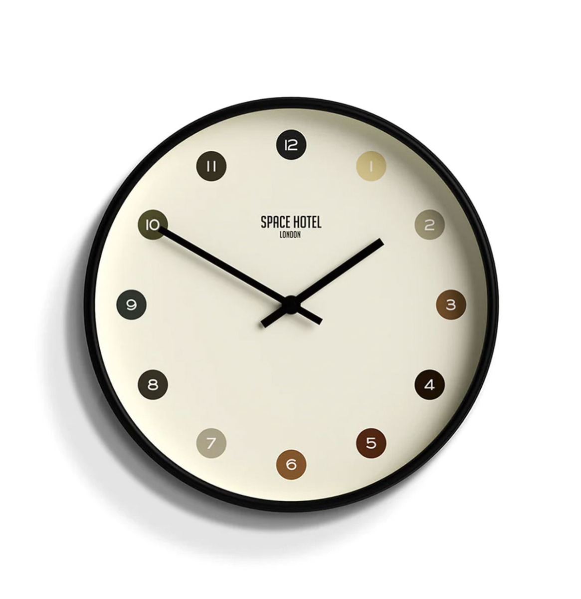 Space Hotel Interstellar Wandklok - Multicolour | Fiftiesstore