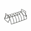 Sparerib Houder - 34x20x12.5cm - Zwart Gecoat Staal - Voor de Perfecte Spareribs - Monolith BBQ Rek | MONOLITH