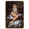 Spark it Up! Pin-Up Zwaar Metalen Bord | Fiftiesstore