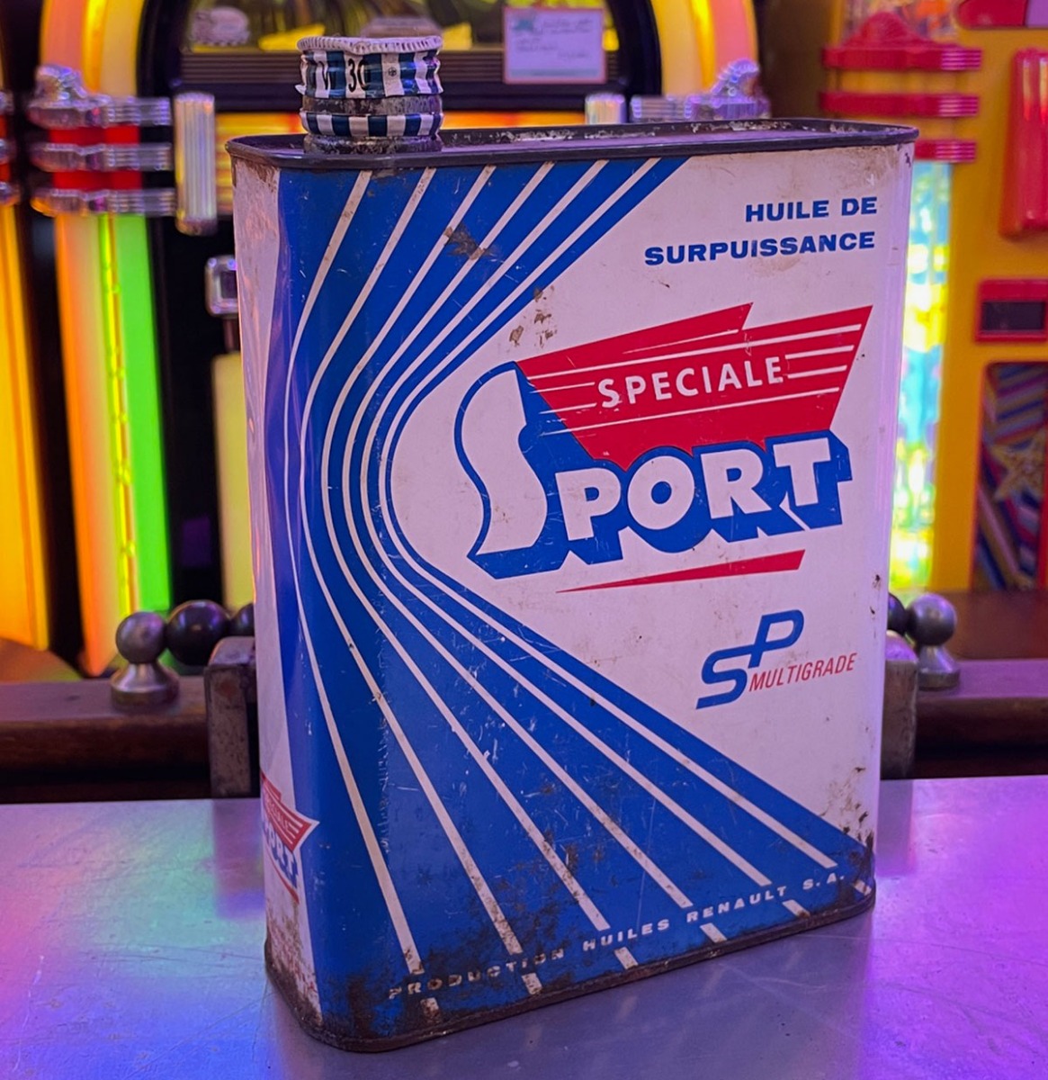 Speciale Sport Vintage Motor Olieblik - Origineel | The Dutch Pickers
