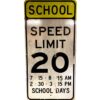 Speed Limit Bord - Origineel - 122 x 61 | The Dutch Pickers