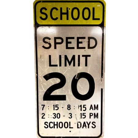 Speed Limit Bord - Origineel - 122 x 61 | The Dutch Pickers