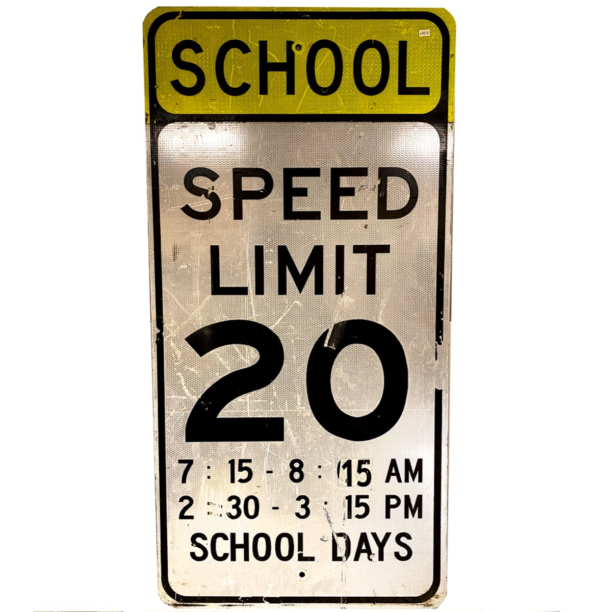 Speed Limit Bord - Origineel - 122 x 61 | The Dutch Pickers