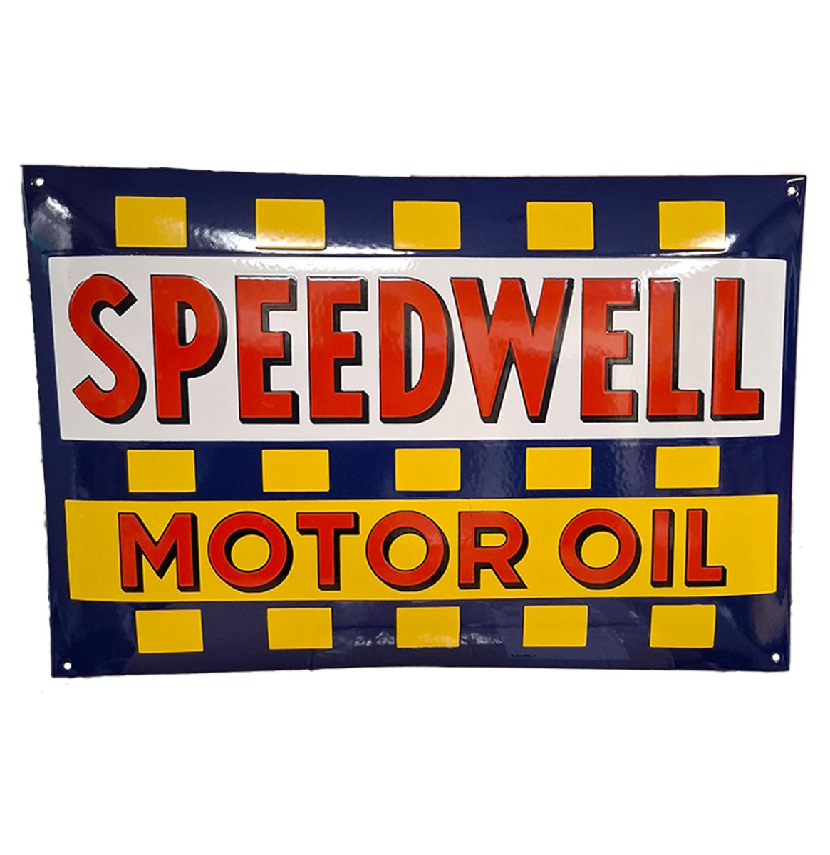 Speedwell Motor Oil Emaille Bord - 60 x 40cm | Fiftiesstore
