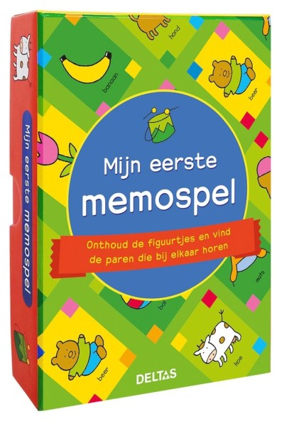 Speel - En Leerkaarten - Mijn Eerste Memo-Spel |