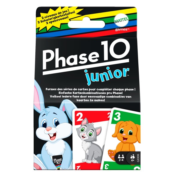Spel Phase 10 Junior - Kaartspel | Mattel