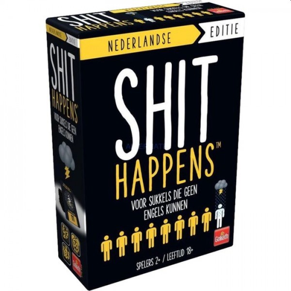 Spel Shit Happens Voor Sukkels Die Geen Engels Kunnen | Goliath