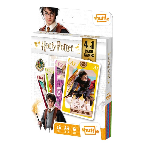Spel Shuffle Harry Potter 4 In 1 |