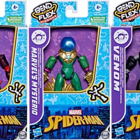 Spiderman Bend N Flex Space Mission Figuur | Hasbro