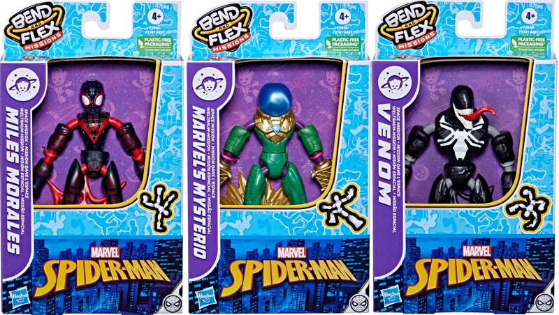Spiderman Bend N Flex Space Mission Figuur | Hasbro