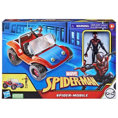 Spiderman Spider Mobiel Met Figuur | Hasbro