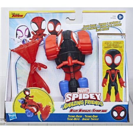 Spidey And Friends Miles Techno Racer | Hasbro