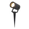 Spikey LED prikspot - GU10 4 Watt 345 lumen - Dimbaar - Kantelbaar - 2700K warm wit - IP65 Waterdicht - Zwart - Tuinspot - Pinspot | HOFTRONIC