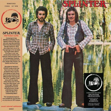 Splinter - Place I Love (Clear Vinyl) (Record Store Day Black Friday 2023) | 12% korting (LP) | Fiftiesstore
