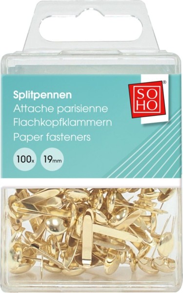 Splitpennen 100 stuks Soho |