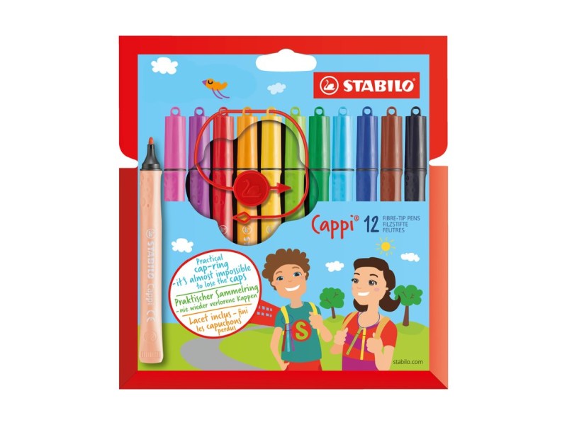 Stabilo Cappi Etui 12 stuks | Stabilo