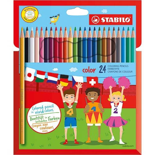 Stabilo Color Potlood 24 Stuks | Stabilo