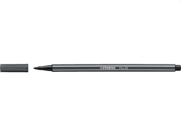 Stabilo Pen 68 Zwartgrijs | Stabilo