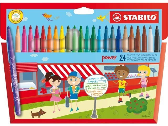 Stabilo Power Stiften (24 stuks) | Stabilo