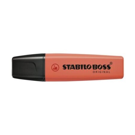 Stabilo boss original pastel zacht koraalrood | Stabilo