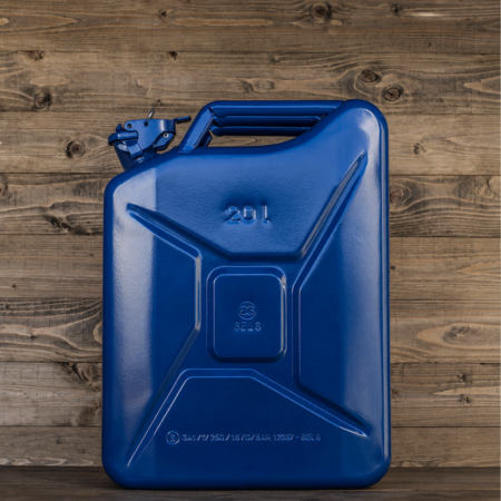 Stalen Jerrycans 20L-blauw | GELG