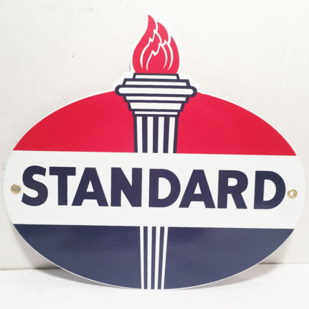 Standard Oil Emaille Bord | Standard Oil Gas