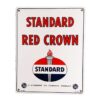 Standard Red Crown Emaille Bord - 38 x 30