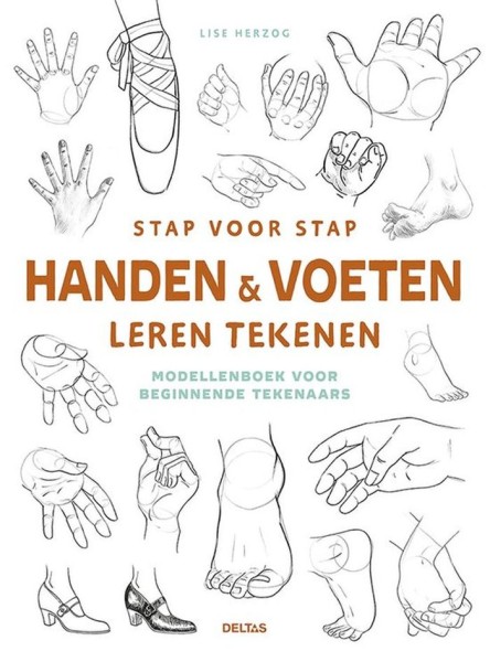 Stap Voor Stap Handen En voeten Leren Tekenen | Deltas