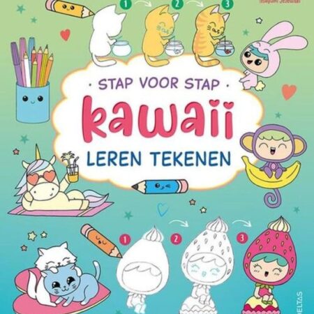 Stap Voor Stap Kawaii Leren Tekenen | Deltas