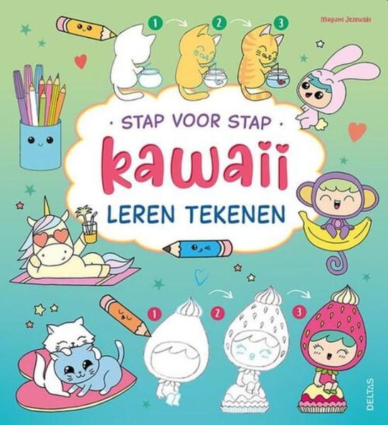 Stap Voor Stap Kawaii Leren Tekenen | Deltas