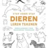 Stap voor stap dieren leren tekenen | Deltas