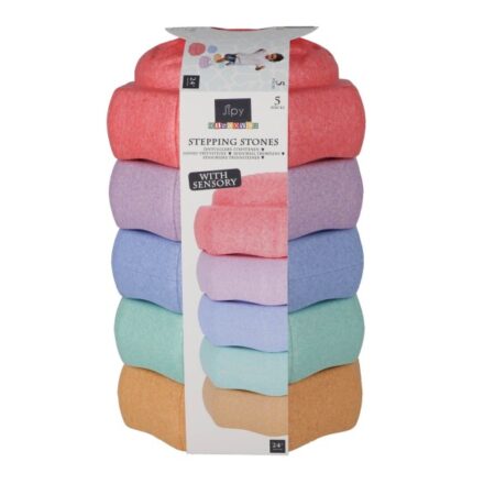 Stapblokken Met Sensory Jipy Discover 5 Stuks Pastel Kleuren | Jipy