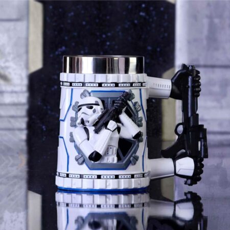 Star Wars: Stormtrooper Tankard Beker Bierpul LAATSTE STUKS | 37% korting | Fiftiesstore
