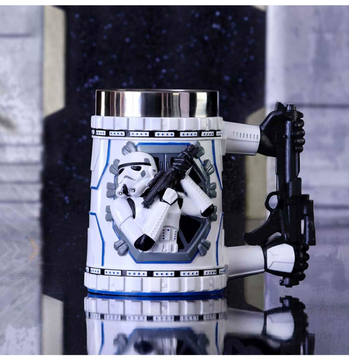 Star Wars: Stormtrooper Tankard Beker Bierpul LAATSTE STUKS | 37% korting | Fiftiesstore