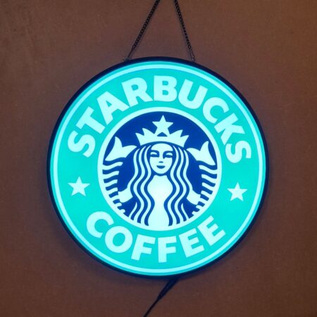 Starbucks Logo LED Bord - Ø38cm | Fiftiesstore