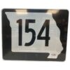 State Road 154 Missouri Straatbord - Origineel | The Dutch Pickers