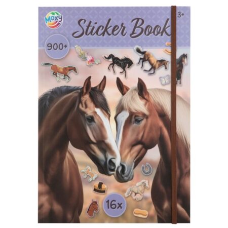 Stcikerboek A4 Horse Collection 16 Pagina's En 900 + Stickers |