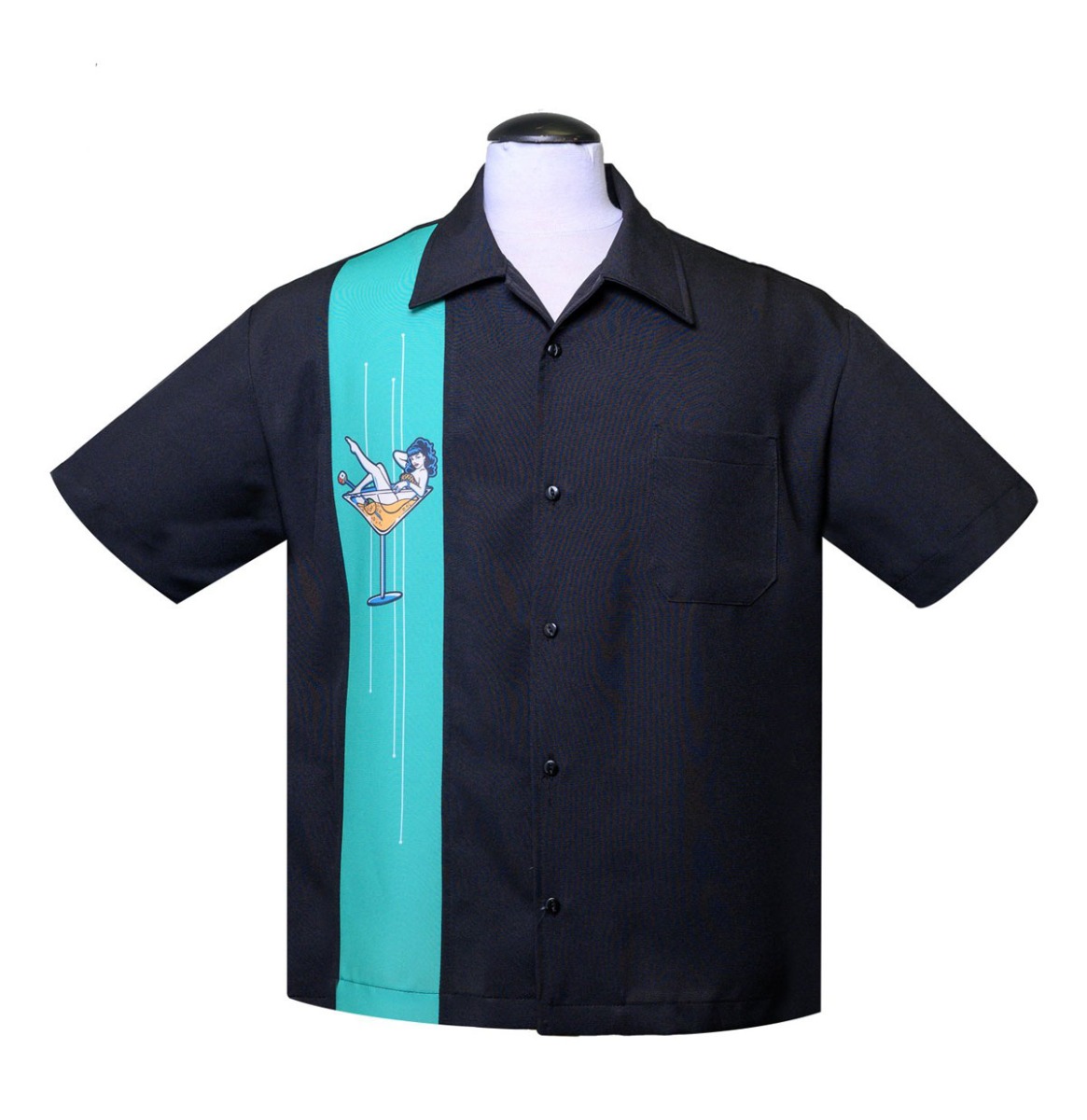 Steady Clothing Martini Girl Single Panel Black / Mint-XL (LP) | Steady Clothing