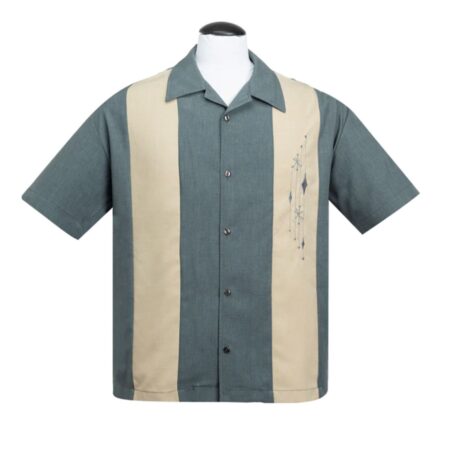 Steady Mid Century Marvel Shirt Charcoal-XXXL | Steady Clothing