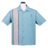 Steady Palm Springs Cocktail Shirt Sea Foam-XXL | Fiftiesstore