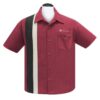 Steady The Alexander Shirt Burgundy Black Sage-XXL | Steady Clothing