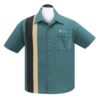 Steady The Alexander Shirt Teal-XXL | Fiftiesstore