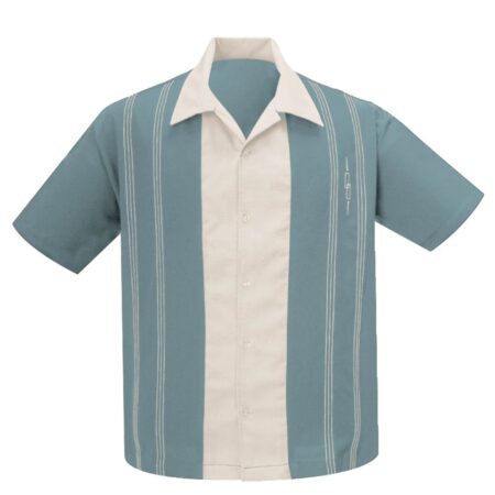 Steady The Harper Shirt Seafoam / Stone -S | Steady Clothing