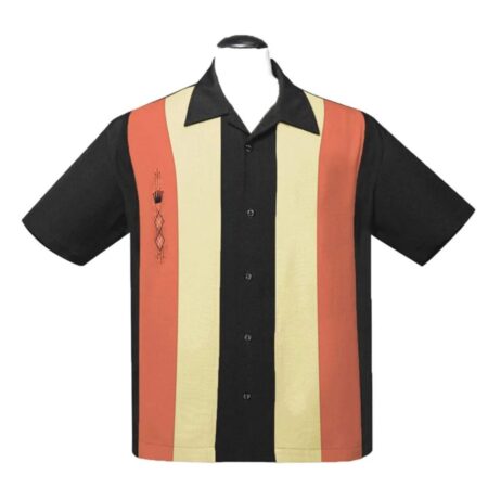 Steady The Kingston Shirt Black Rust-XL | Steady Clothing